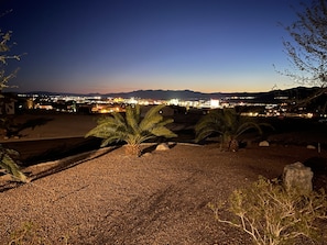 Overlooking the ocean, this property offers a tranquil retreat amidst a vibrant cityscape.