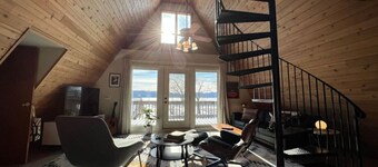 Waterfront A-Frame on the Marina • Lake Pepin