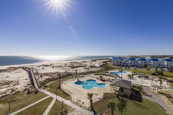 Indoor pool, a heated pool