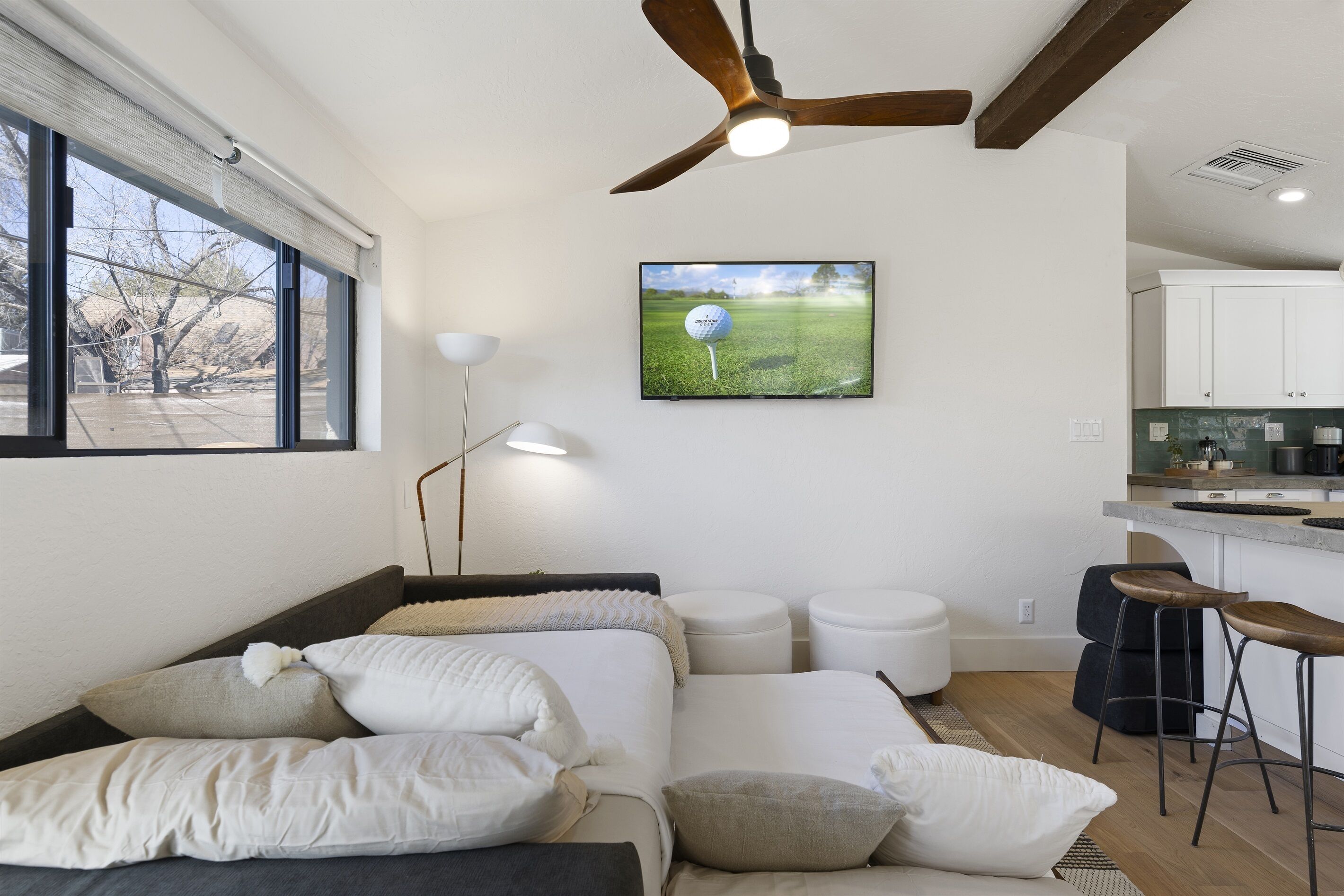1 bedroom, iron/ironing board, travel crib, WiFi (free)