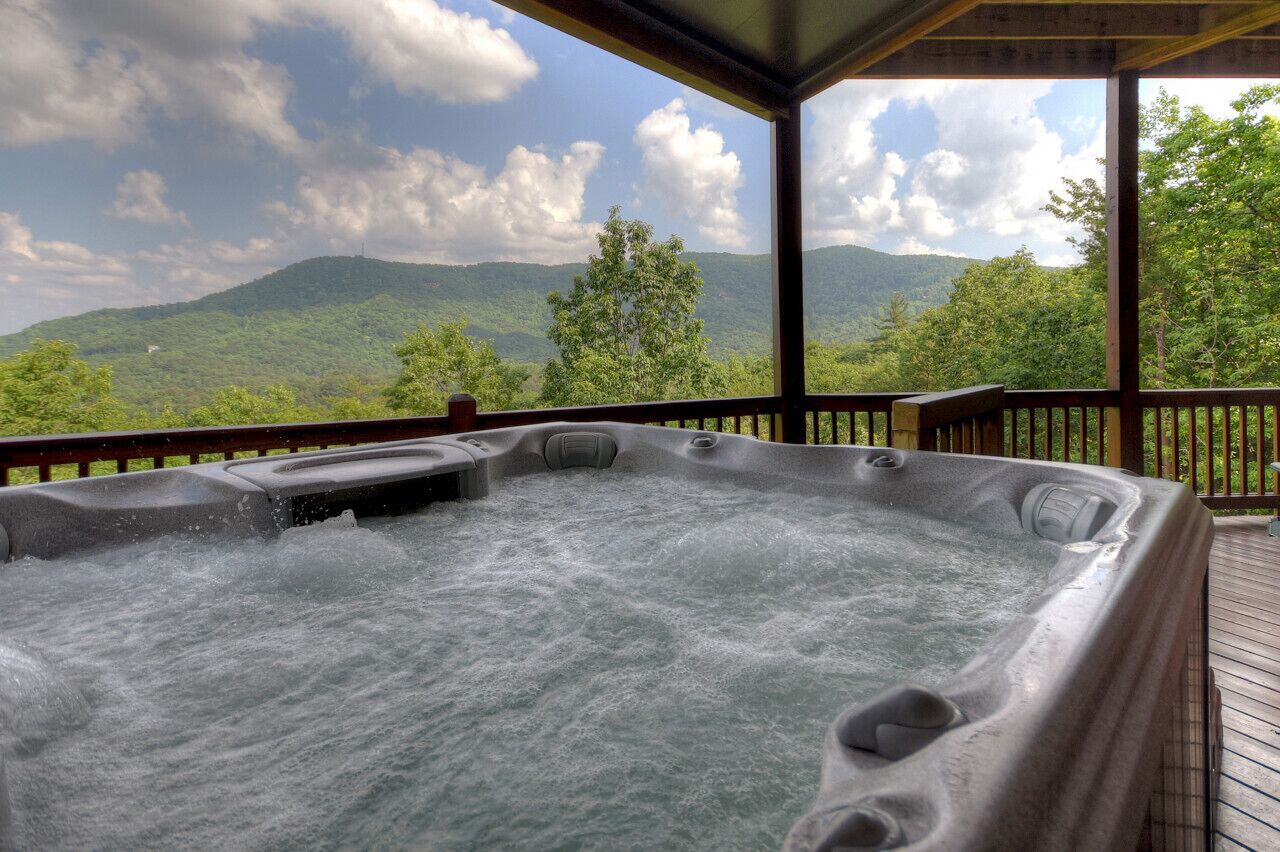 Bain à remous extérieur