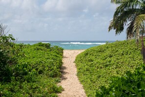 Beach nearby, beach towels - Secluded Sands ~ 5 Min Walk To Secluded Beach, A/C (Kahuku)