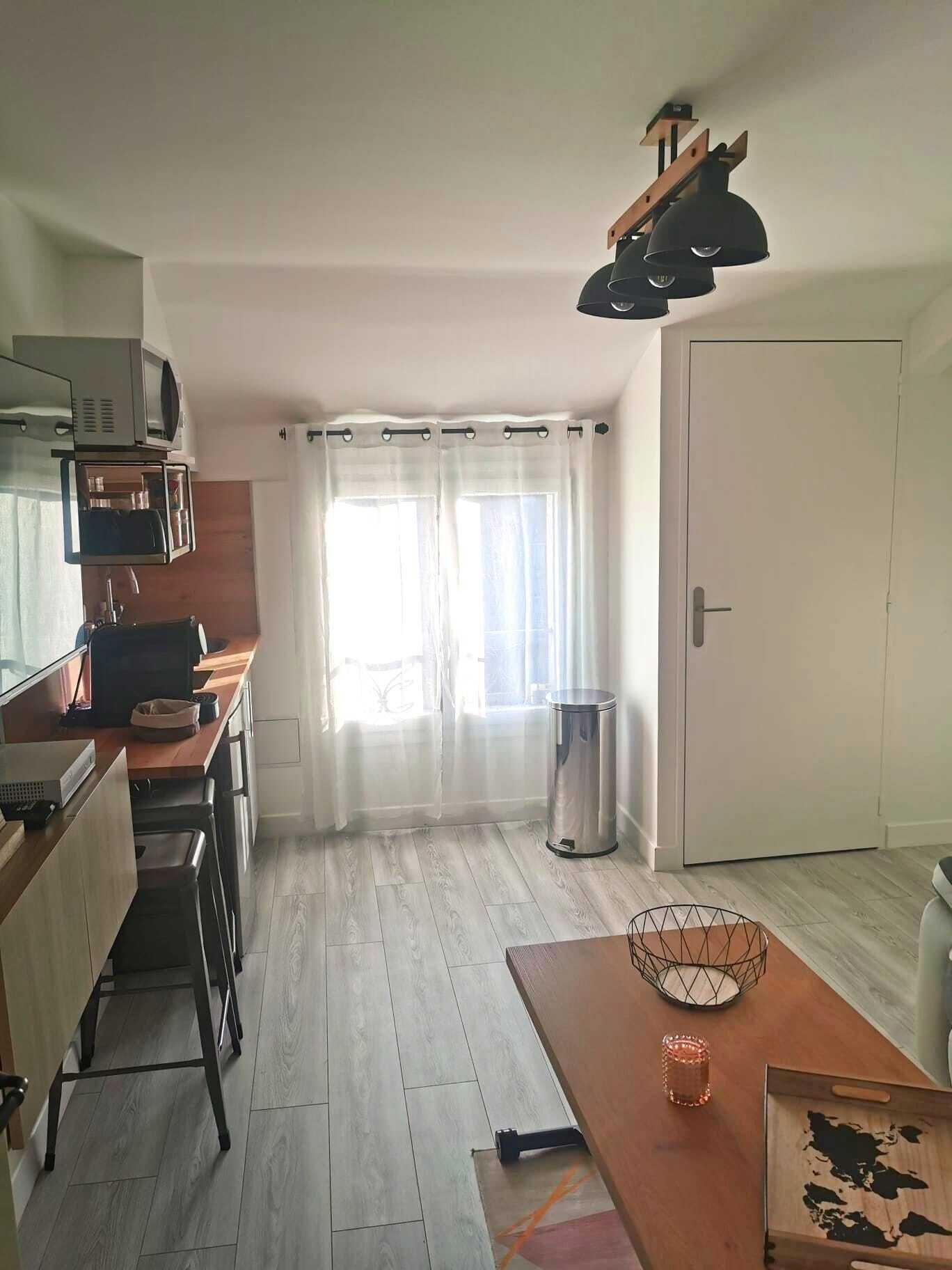 Superbe 2 pièces entre Paris et Orly, jardin privé