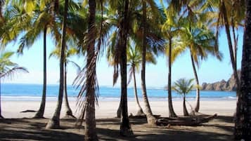 Tæt på stranden, badehåndklæder