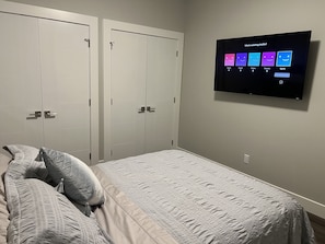 1 makuuhuone, silitysrauta/-lauta, ilmainen Wi-Fi, vuodevaatteet