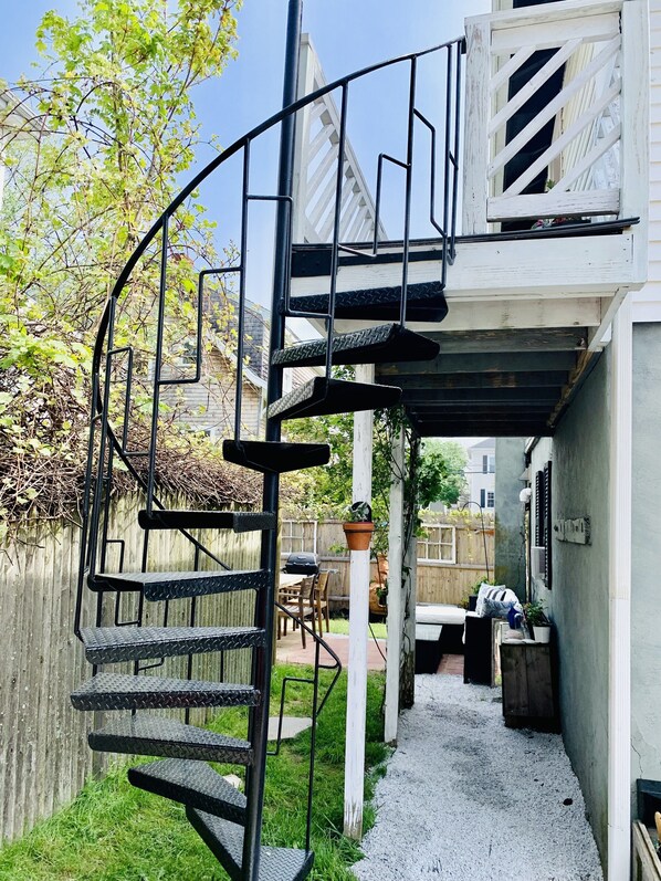 Enceinte de l’hébergement