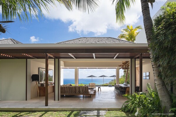 Terrace/patio - Villa Vesper | Ocean View - Located in  Exquisite Lurin with Private Pool (Lurin)