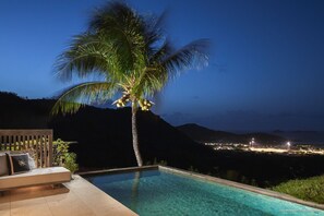 Una piscina riscaldata