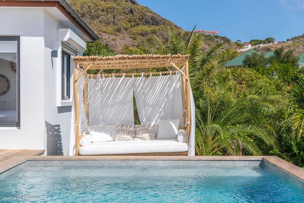 Una piscina climatizada