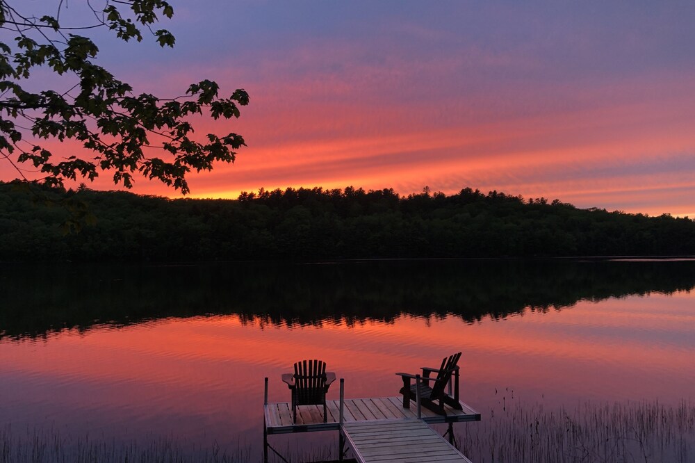 Maine Wilderness Oasis: Swimming, Hiking, Fishing, Boating
