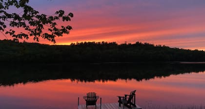 Maine Wilderness Oasis: Swimming, Hiking, Fishing, Boating