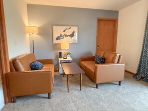 Smart TV, Hulu, DVD player, table football