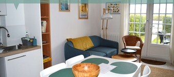 Triplex with garden - wifi - 400m from the beach