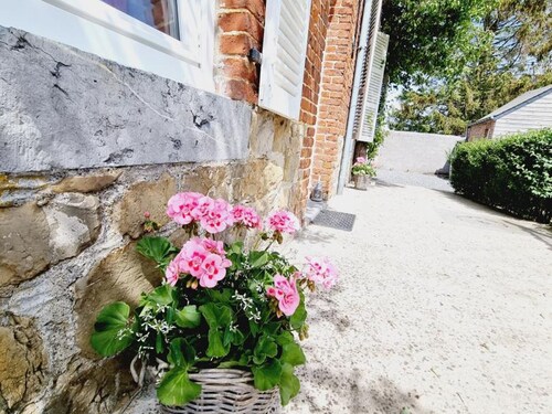 Spacious cottage with enclosed garden and dormitory in Liessies