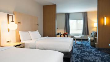 Biancheria da letto di alta qualità, materassi a doppio strato