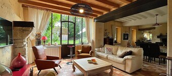 Bright Percheron house with garden and pond, 3 bedrooms