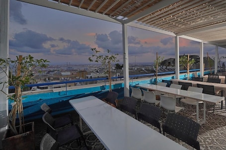 Sun deck. Haifa Tower Hotel