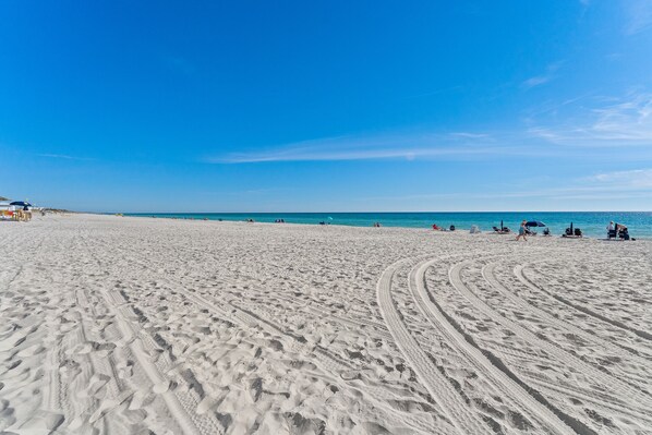 Sur la plage