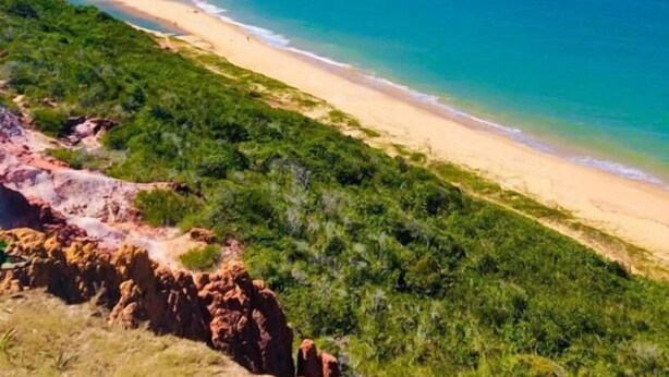 Beach nearby, white sand