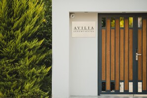 Fassade der Unterkunft