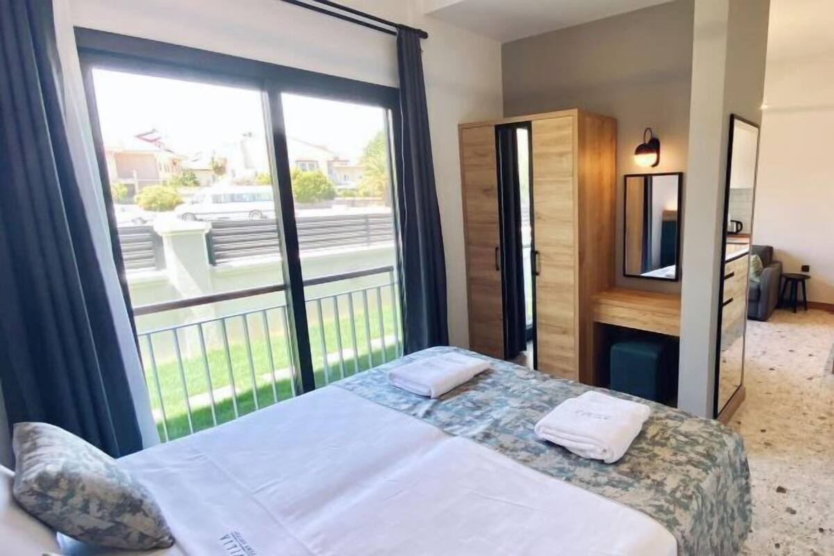 1 habitación, ropa de cama de alta calidad y camas con pillow-top