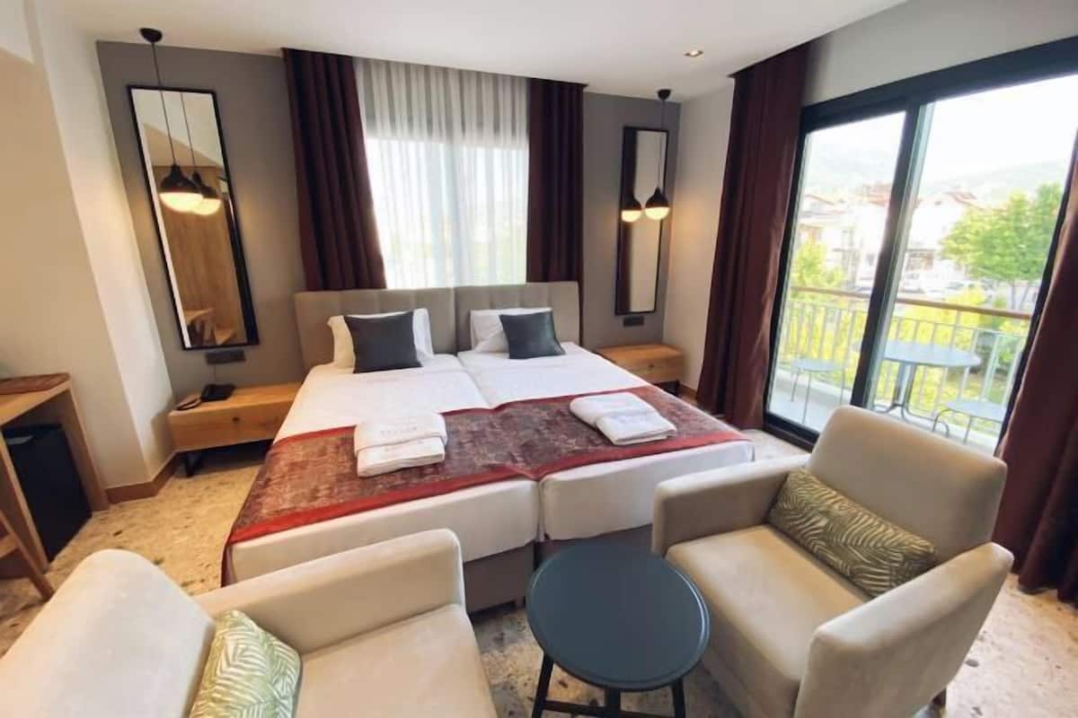 1 habitación, ropa de cama de alta calidad y camas con pillow-top