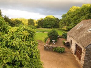 Terrace/patio - 4-person house in the countryside, quiet, close to beaches (Plonéour-Lanvern)