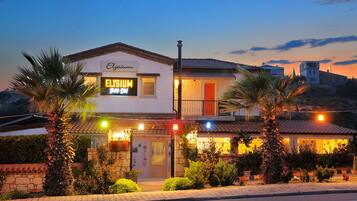 Façade de l’hébergement