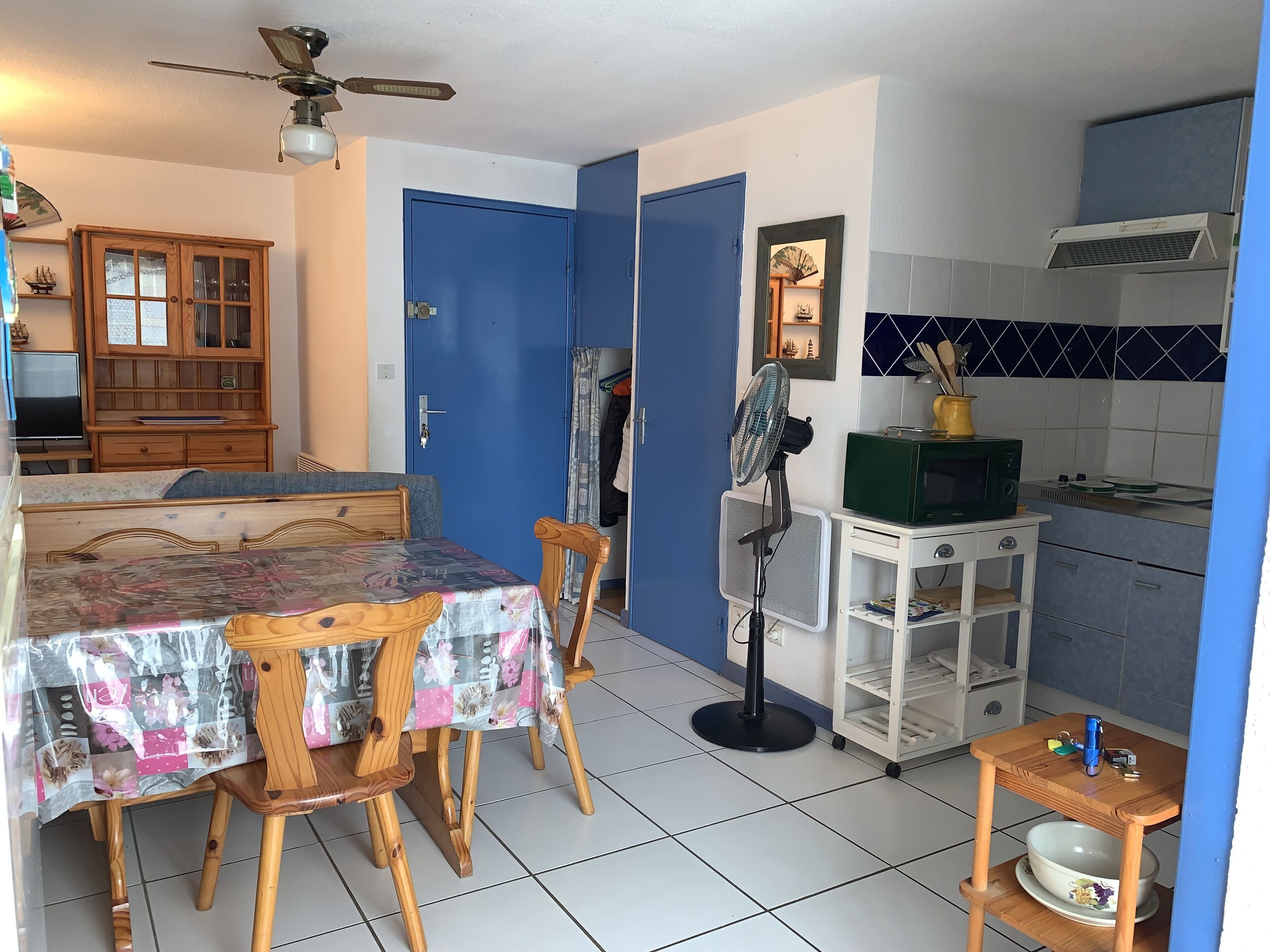 T2 apartment with large terrace