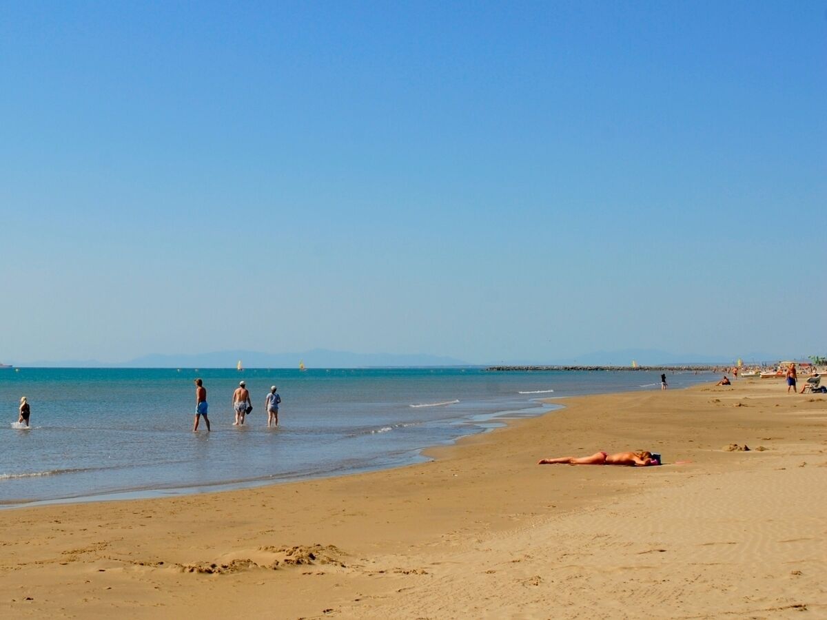 在海灘附近、躺椅