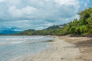 On the beach, sun loungers, beach towels - Spacious 1 BR Apartment in Tamarindo, Only Steps from the Beach. (Tamarindo)