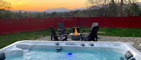 Baignoire à remous extérieure