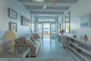 TV - Fort Recovery Oceanfront 1BR Premium Villa (Tortola)