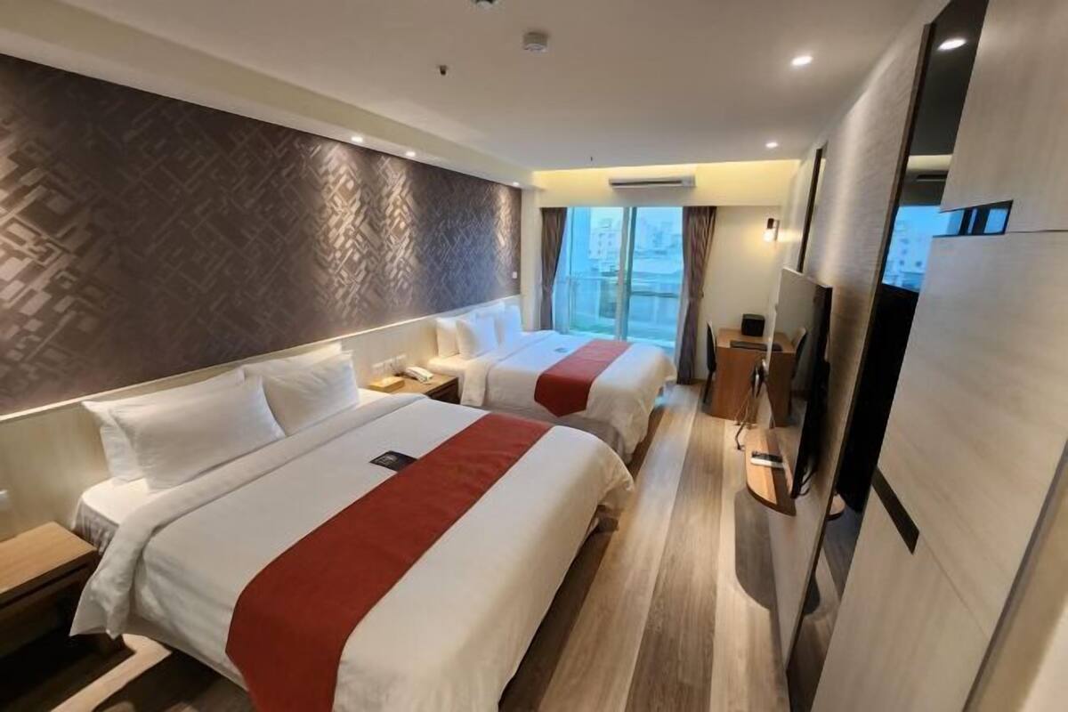 In-room safe, laptop workspace, soundproofing, iron/ironing board