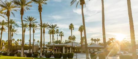 Enceinte de l’hébergement