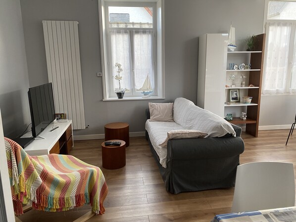 Smart TV, video games, DVD player, books