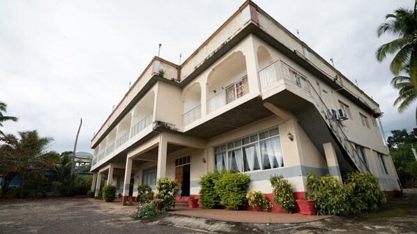 Façade de l’hébergement