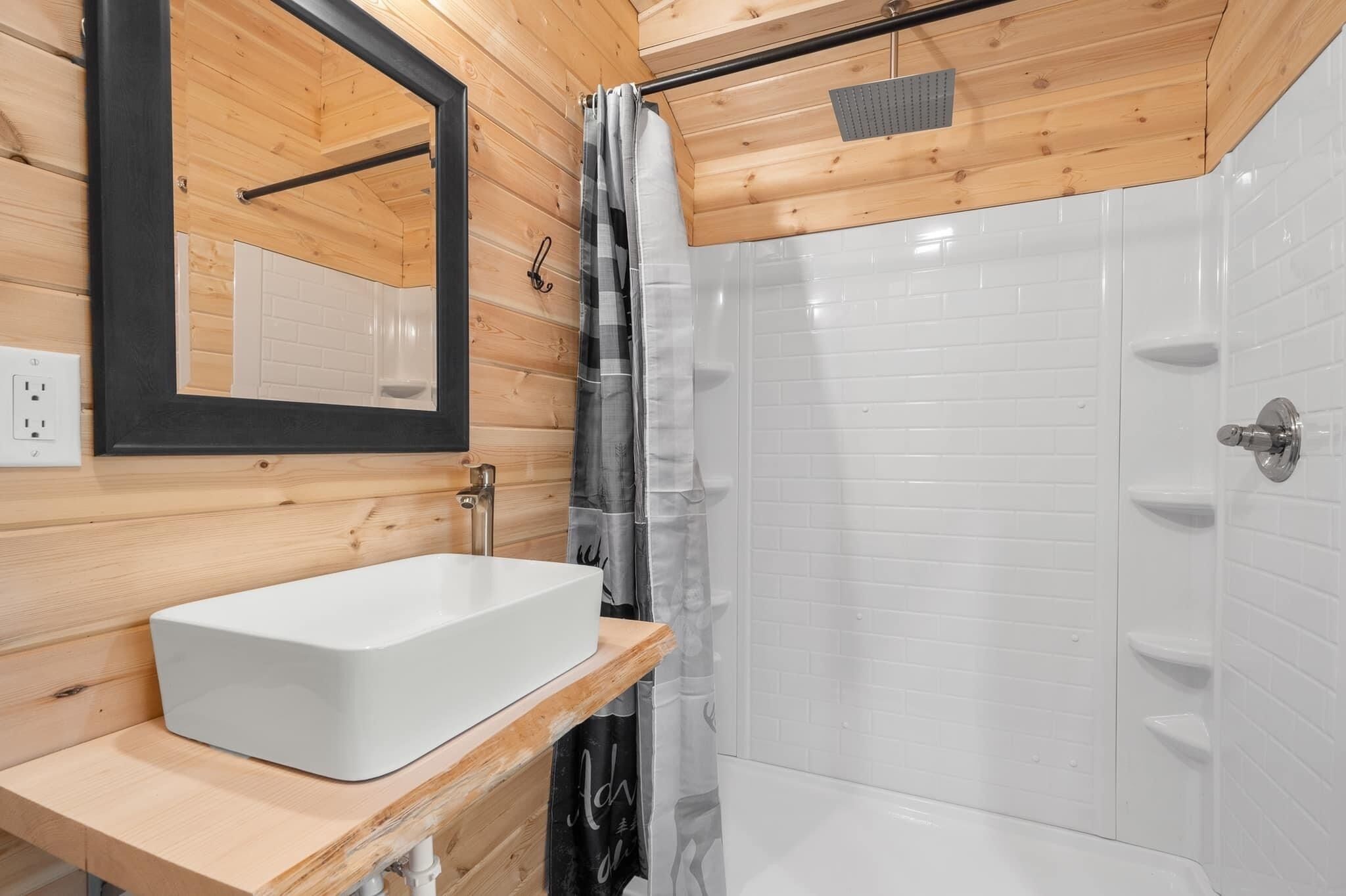 Cozy Couples Treehouse - Escape from the City includes indoor/outdoor fireplaces