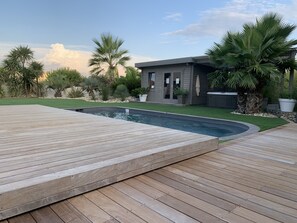 Outdoor pool - Villa with pool in a haven of peace (Sommières)