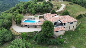 Exterior - Vacation home with swimming pool and exceptional view of the Rhône valley (Toulaud)