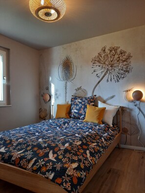 2 habitaciones, cuna de viaje y wifi gratis 