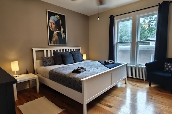 Master Bedroom with King Size Bed