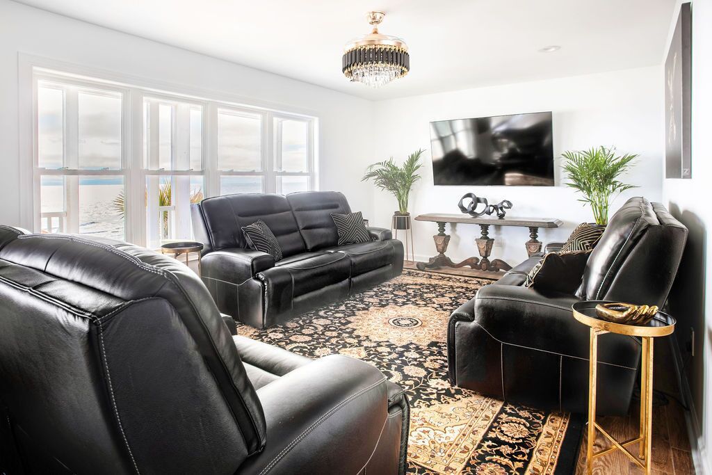 Luxury beach house ON THE SAND! Vacation in style! Literally steps to the beach!