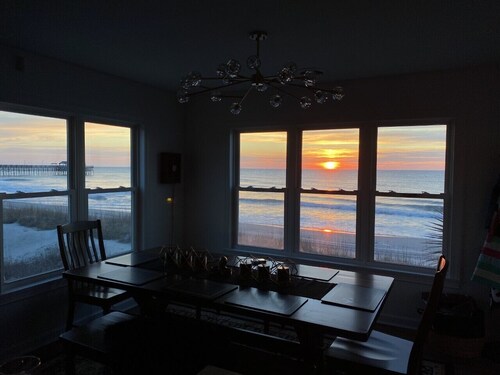 Luxury beach house ON THE SAND! Vacation in style! Literally steps to the beach!