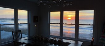 Luxury beach house ON THE SAND! Vacation in style! Literally steps to the beach!