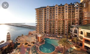 Indoor pool, outdoor pool
