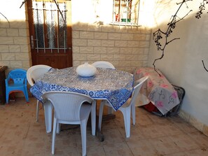 Udendørs spisemuligheder