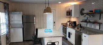 Dog Friendly, Fully Updated Kure Beach Cottage, 2 min. walk  to the sand.