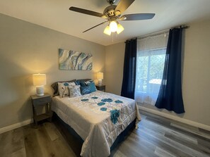 2 bedrooms, desk, iron/ironing board, free WiFi