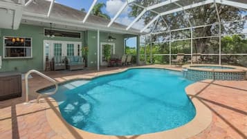 Una piscina climatizada